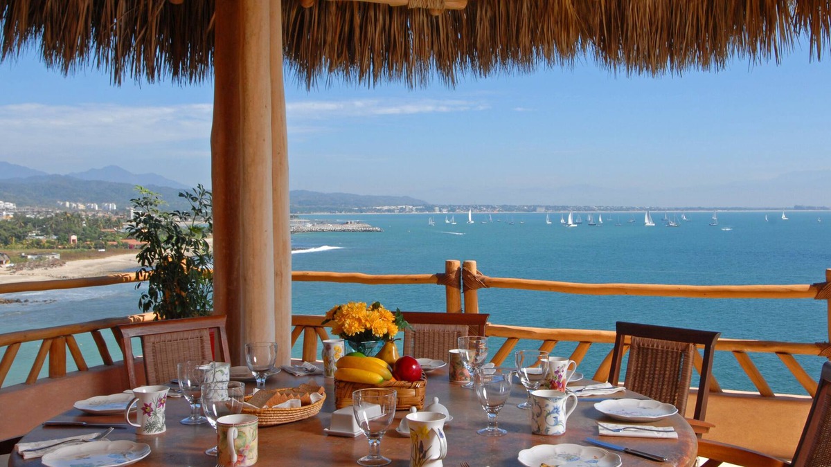 La Cruz de Huanacaxtle Villa | . Luxury 5 Bedrooms, Ocean Front Villa with beach access.