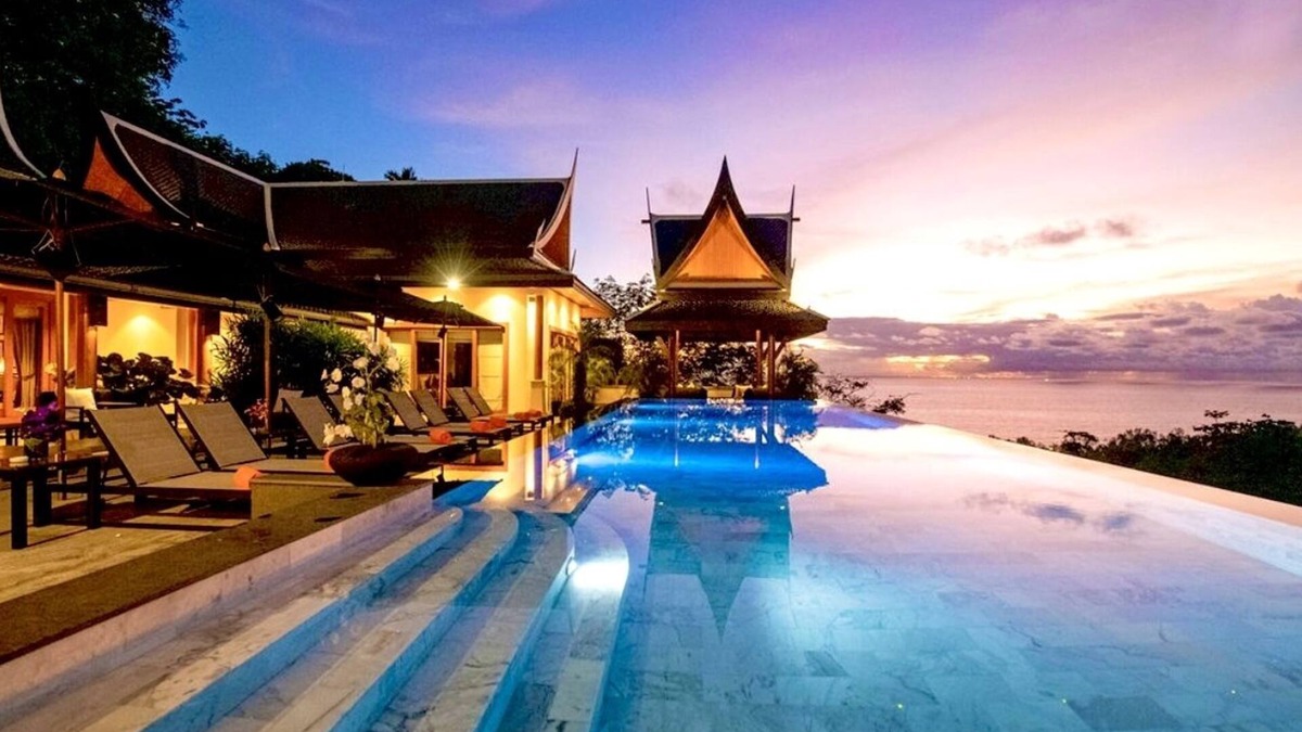 Cherngtalay Villa | Luxury 9 bedroom villa with Ocean view in Surin Hill