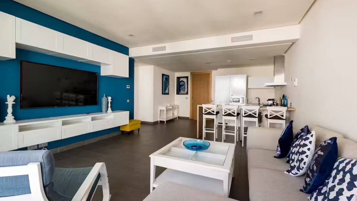 Ain Diab Apartment | Luxury Anfaplace Living Resort Close to the beach