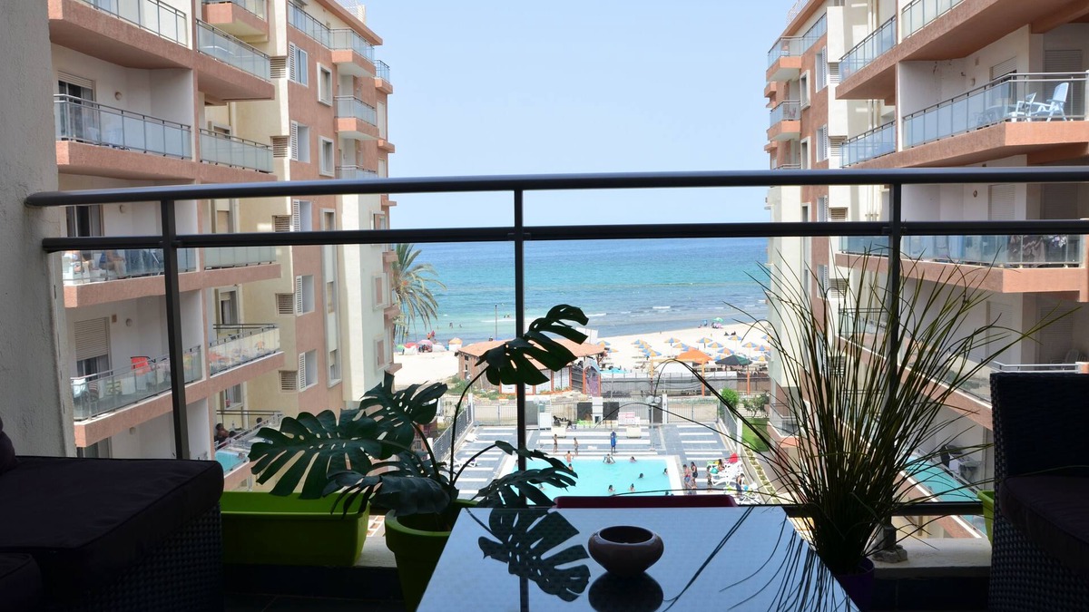 Sousse - Monastir Apartment | Luxury apartment with balcony sea view