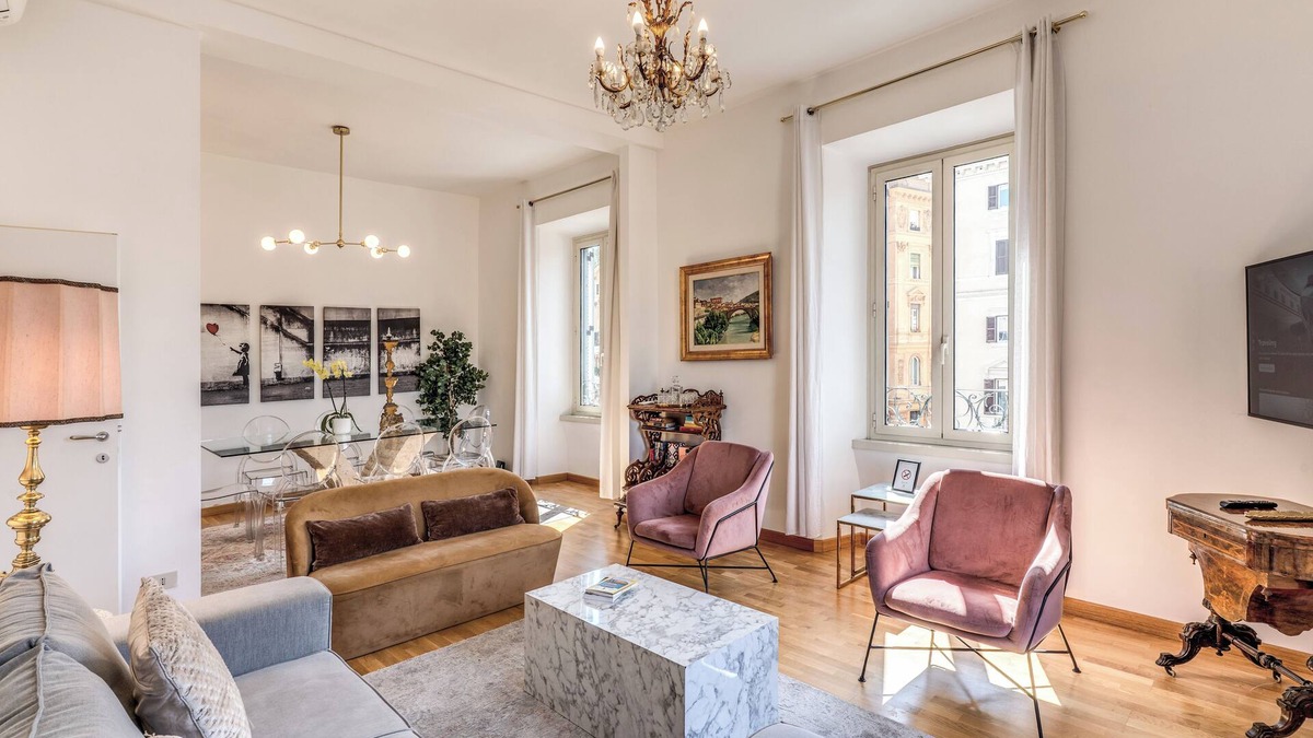 Rione XI Sant'Angelo Apartment | Luxury Apartment with a view - 6 AC/Wifi/Heat/Elevator