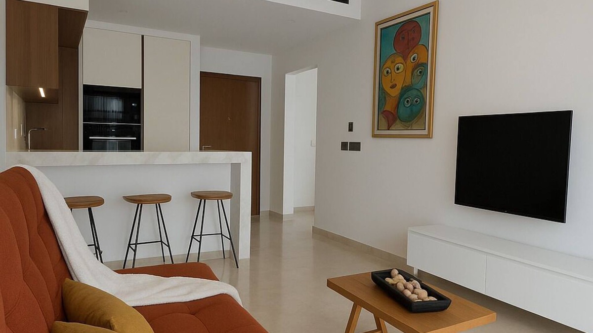Ain Zaghouan Apartment | Luxury & Art: Contemporary with Masterpieces