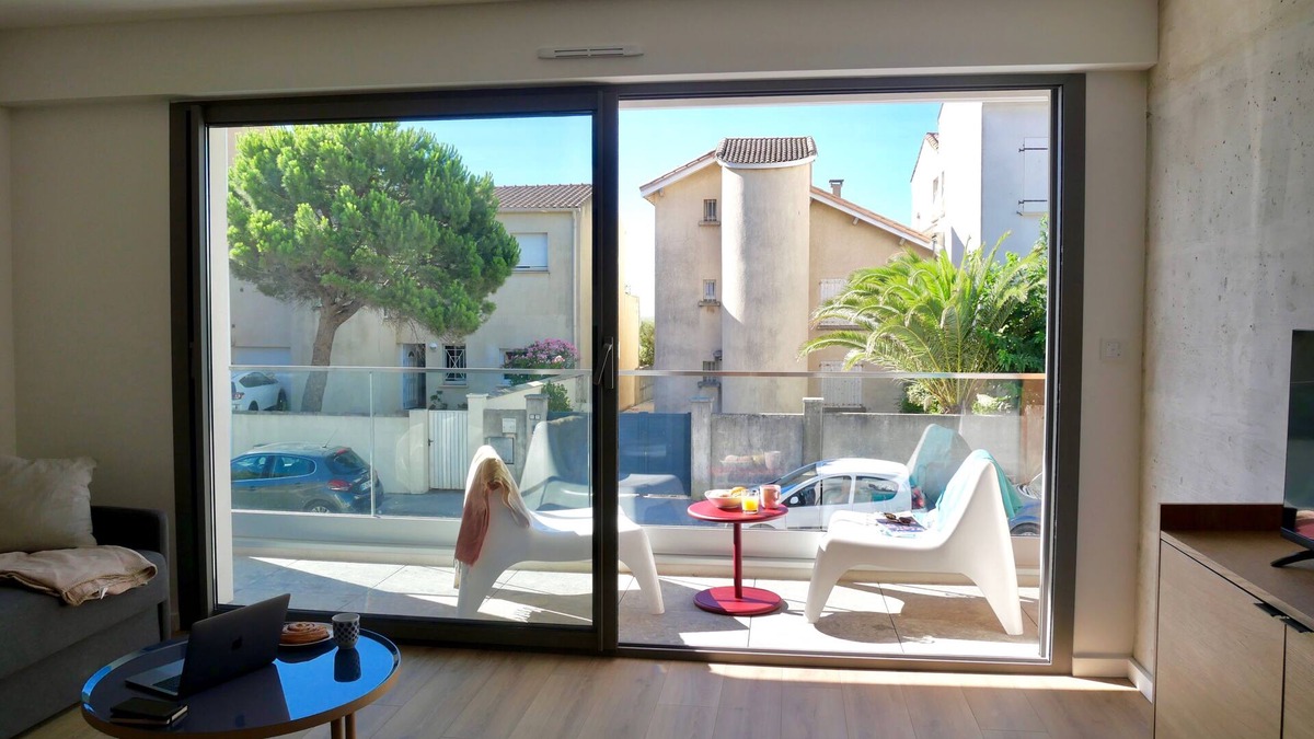Carnon-Plage Apartment | Luxury brand new appartment 40m away from a large sand beach