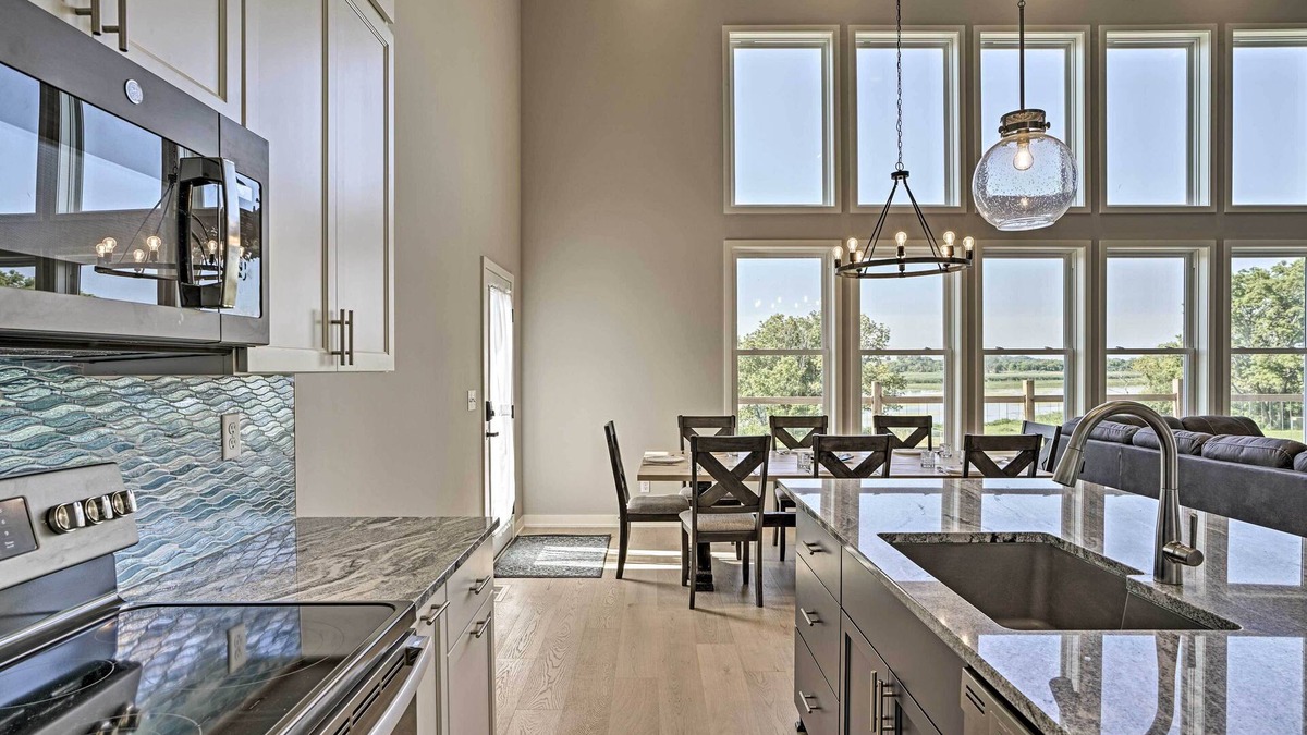 Morristown House | Luxury Cannon Lake Home w/Private Pool & Views