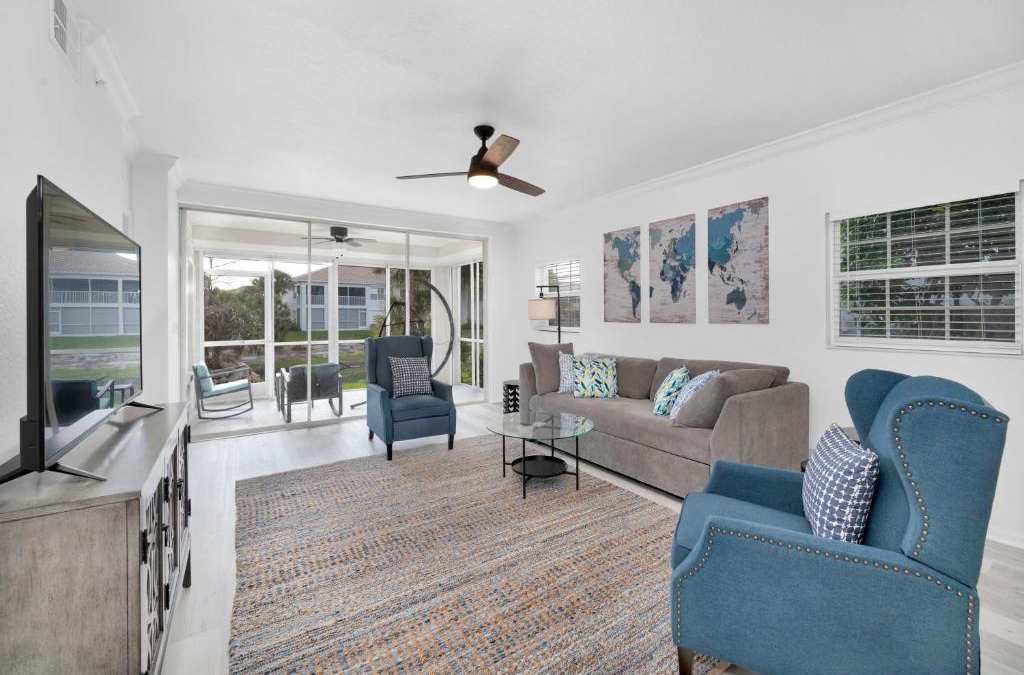 Calusa Bay North Apartment | Luxury Condo, 90-day MINIMUM STAY -LESS DECLINED!, Gated, 4 mi Vanderbilt Beach