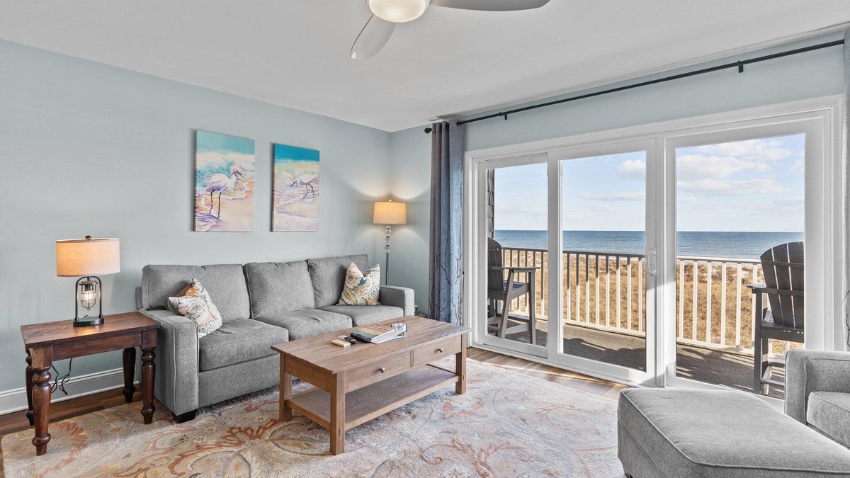 North Carolina Coast Condo | Luxury Condo- Contemporary Oceanfront-Complete Remodel Keyless Checkin-RR Host