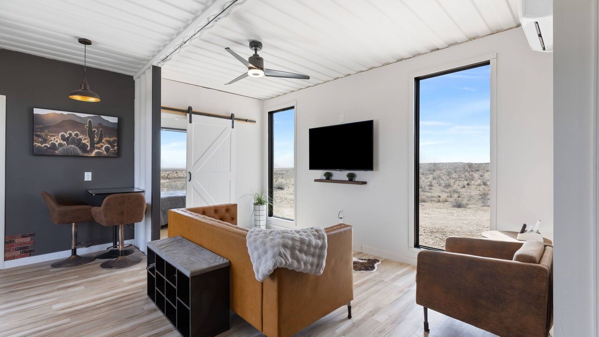 Alpine House | Luxury Container Home near Big Bend National Park