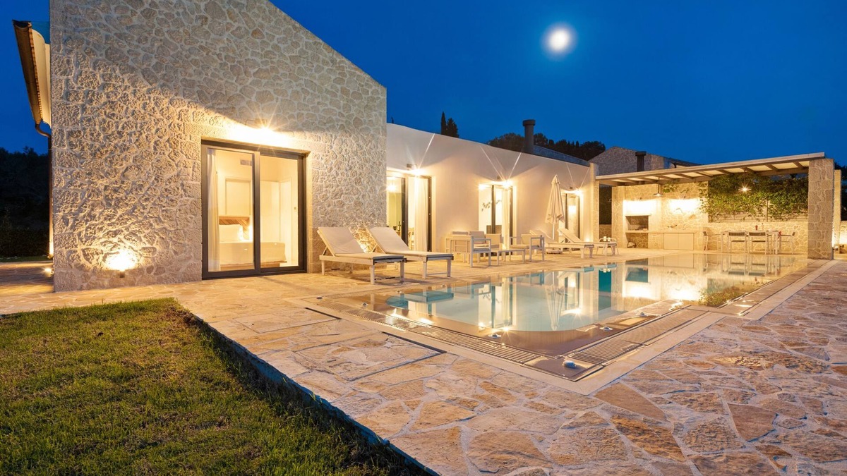 Kavvadades Villa | Luxury Corfu Villa: Lithari Tria, Private Pool, Sleeps 4-5
