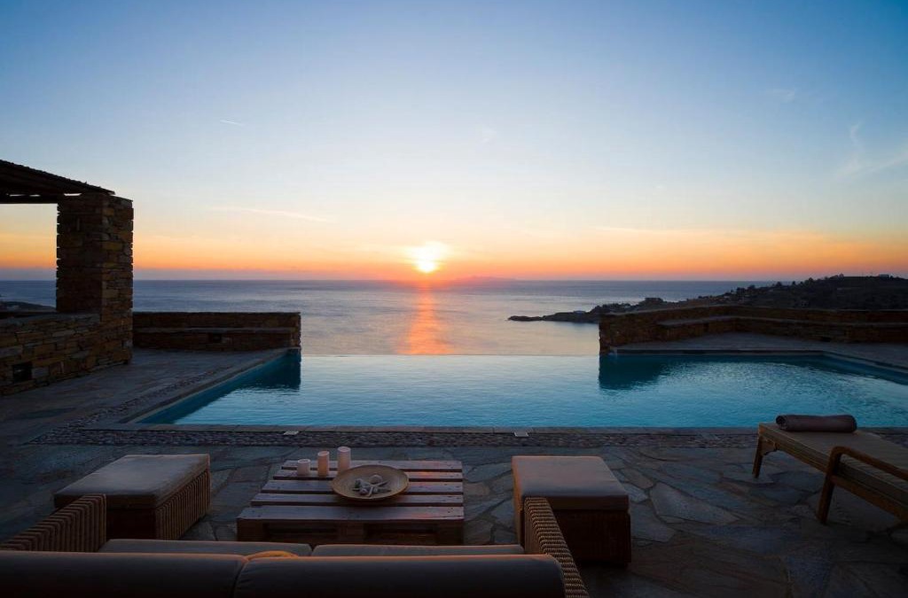 Koundouros Villa | Luxury Cycladic Villa-Enjoy Infinity Pool Sunsets