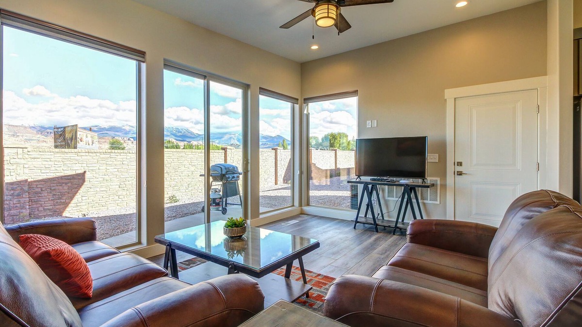 Moab South Valley House | Luxury desert condo with gorgeous mountain views, located near town