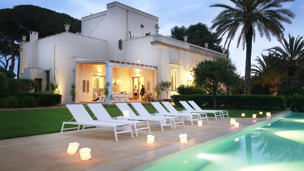 Campi Salentina Villa | Luxury designer Villa with infinity pool, gorgeous views in heart of Puglia