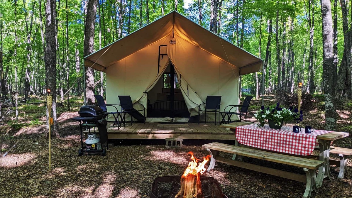 Phelps Apartment | Luxury Glamping w/Resort Access Included, Site 12