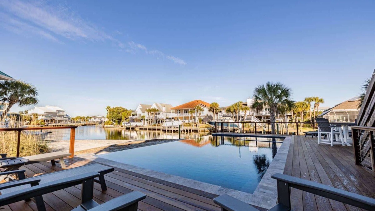 Perdido Key Coves One House | Luxury Infinity Edge Heated/Cooled Pool & Hot Tub + Boat Dock & Marine Station +