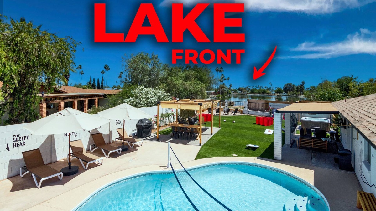 Dobson Ranch House | Luxury Lakeside Adventureland!