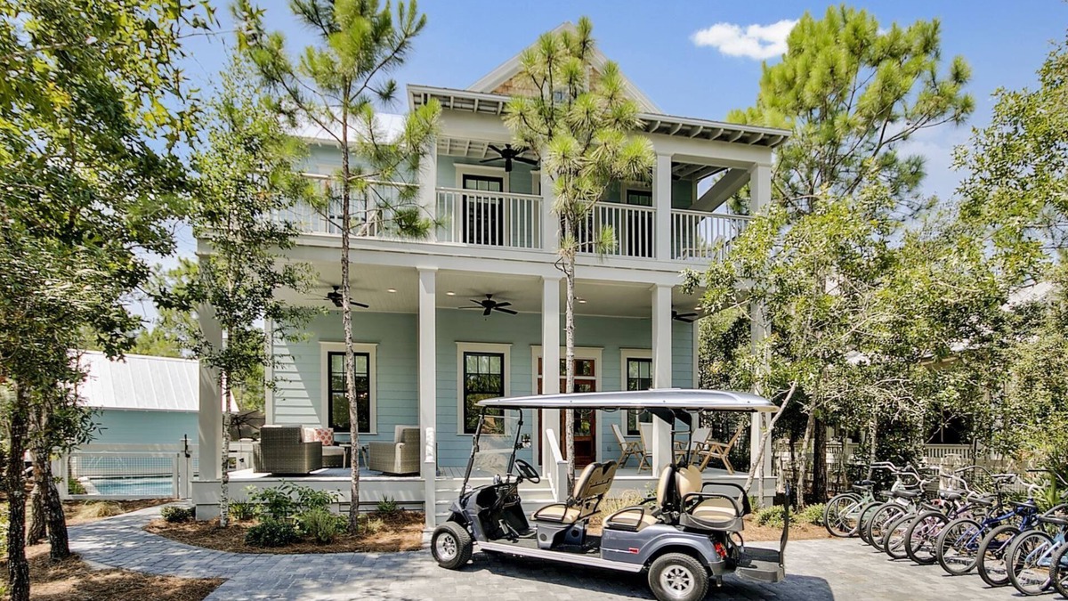 Forest District House | Luxury Living Awaits: 5-Bed Retreat with Pool, Bikes, and Golf Cart in WaterColor!
