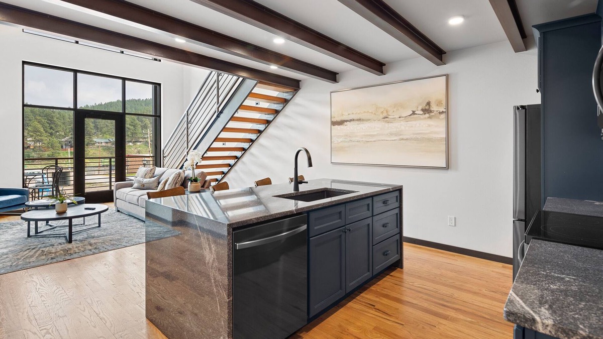 Hill City Apartment | Luxury Loft 4 Overlook Main Street