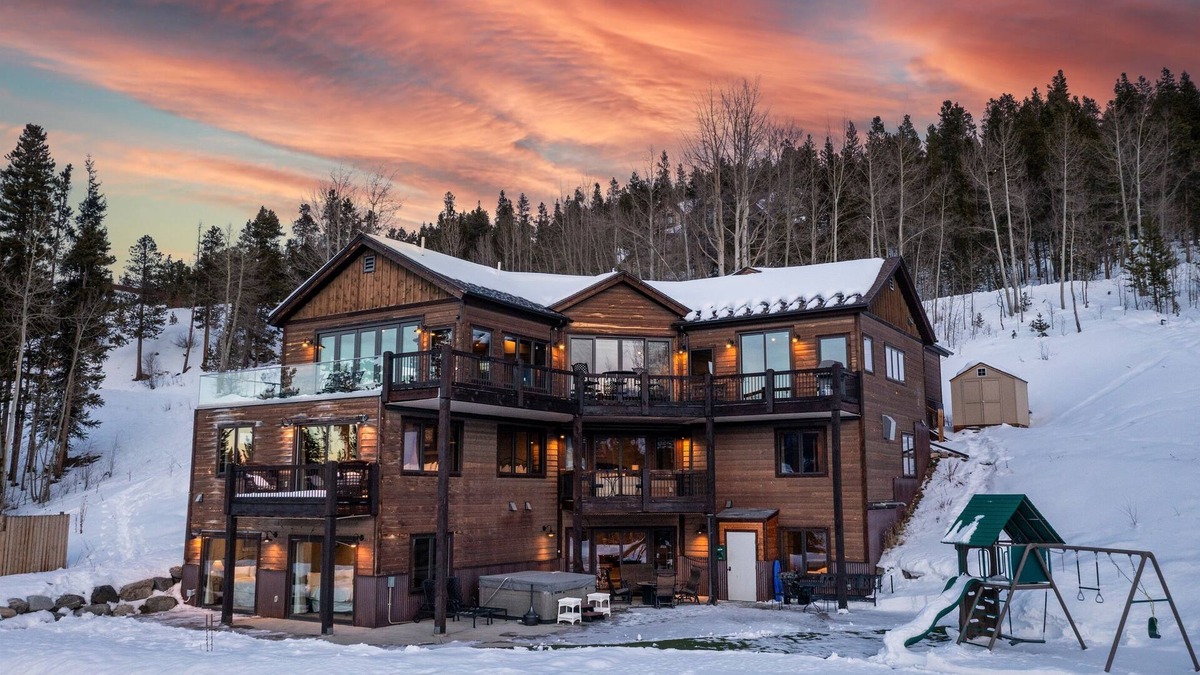 Forest Hills House | Luxury mountain home with stunning views, hot tub, theater & game room