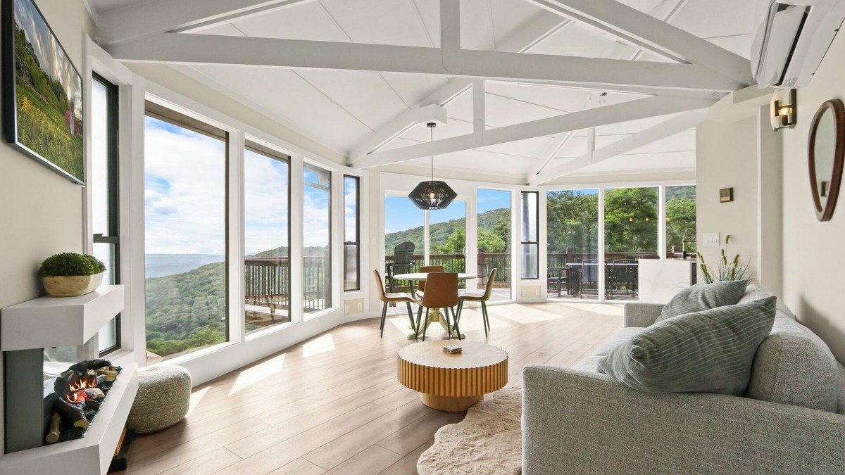 Seven Devils Ski Chalet | Luxury Mountain Home in Banner Elk with unobstructed views & Infrared Sauna!