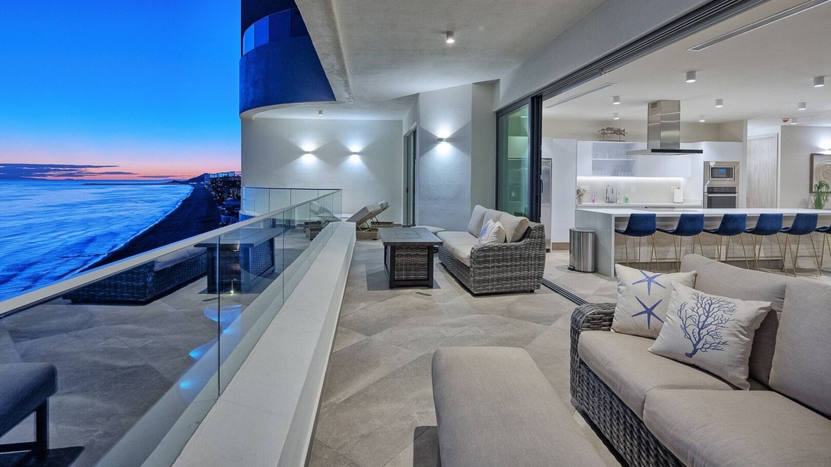 Puerto Penasco Condo | LUXURY NEW OCEANFRONT CONDO- Las Palomas PH 3, 5BR/BA, 4485 Total SF , Sleeps 12