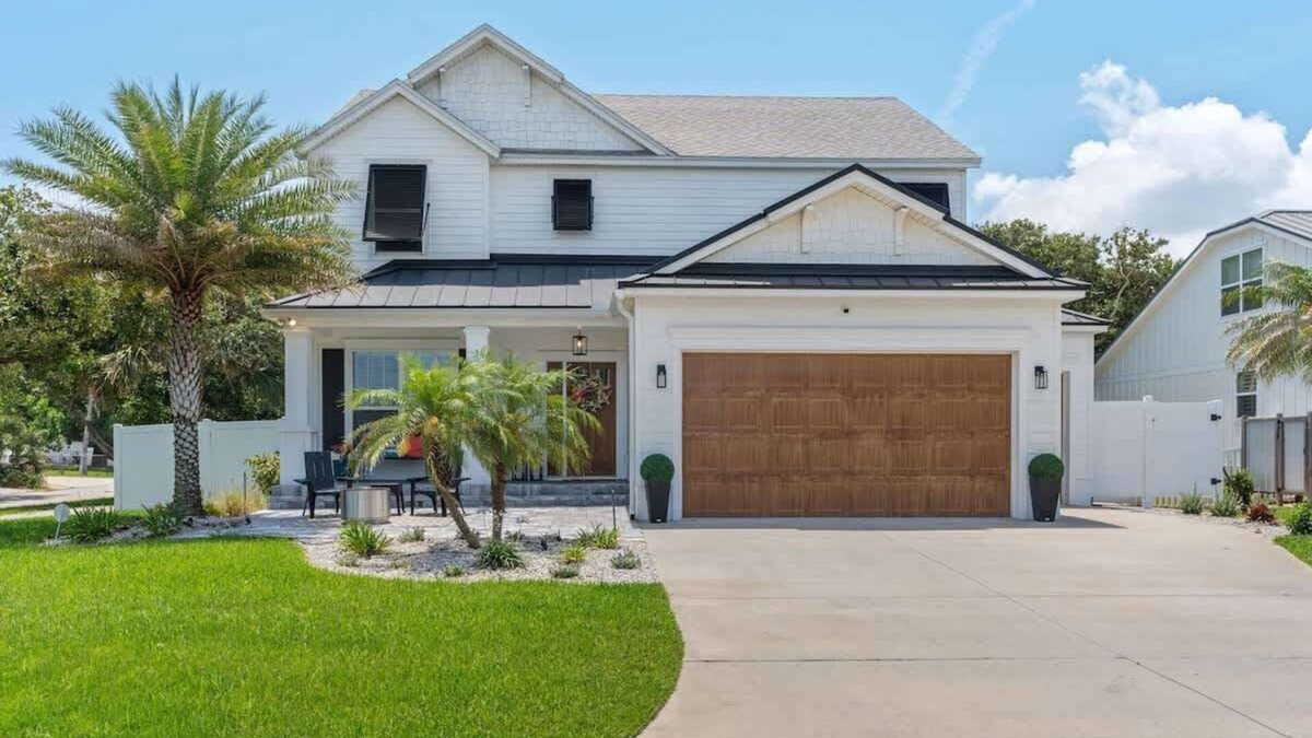 Vilano Beach House | Luxury Oasis Heated Pool, Game Rm, 3 Blks to Beach