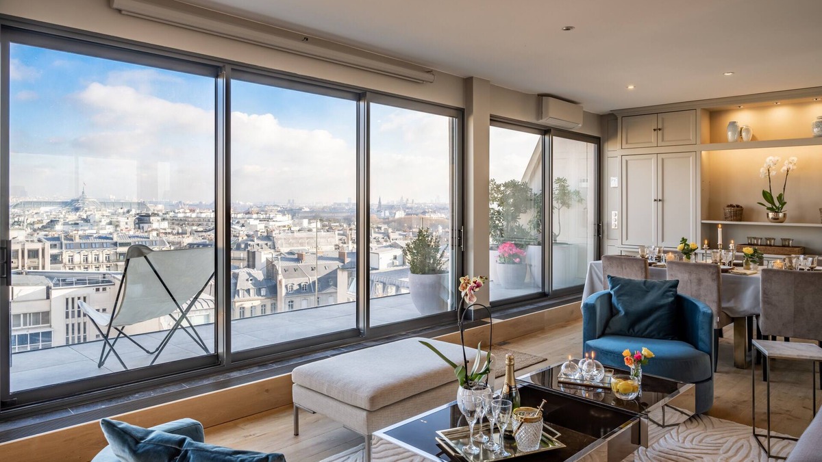 Chaillot Apartment | LUXURY PENTHOUSE WITH VIEW OVER ALL OF PARIS