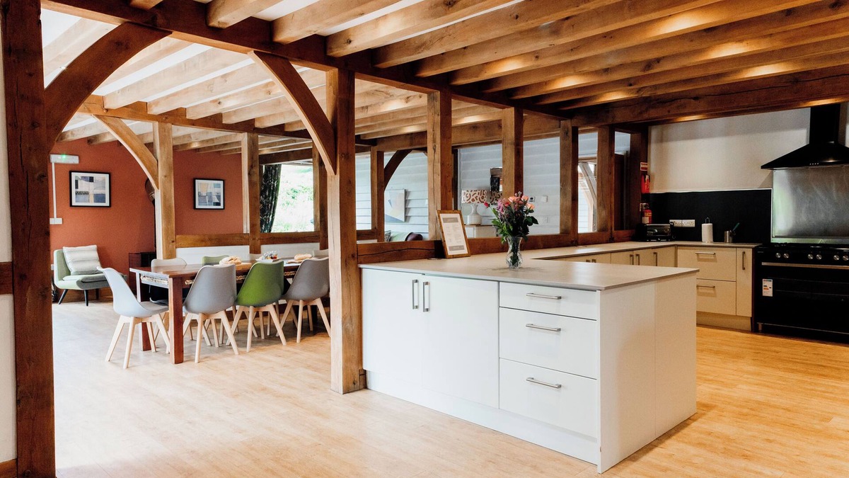 Devils Bridge House | Luxury renovated barn in the countryside with a large hot tub sleeping up to 38. Pets welcome