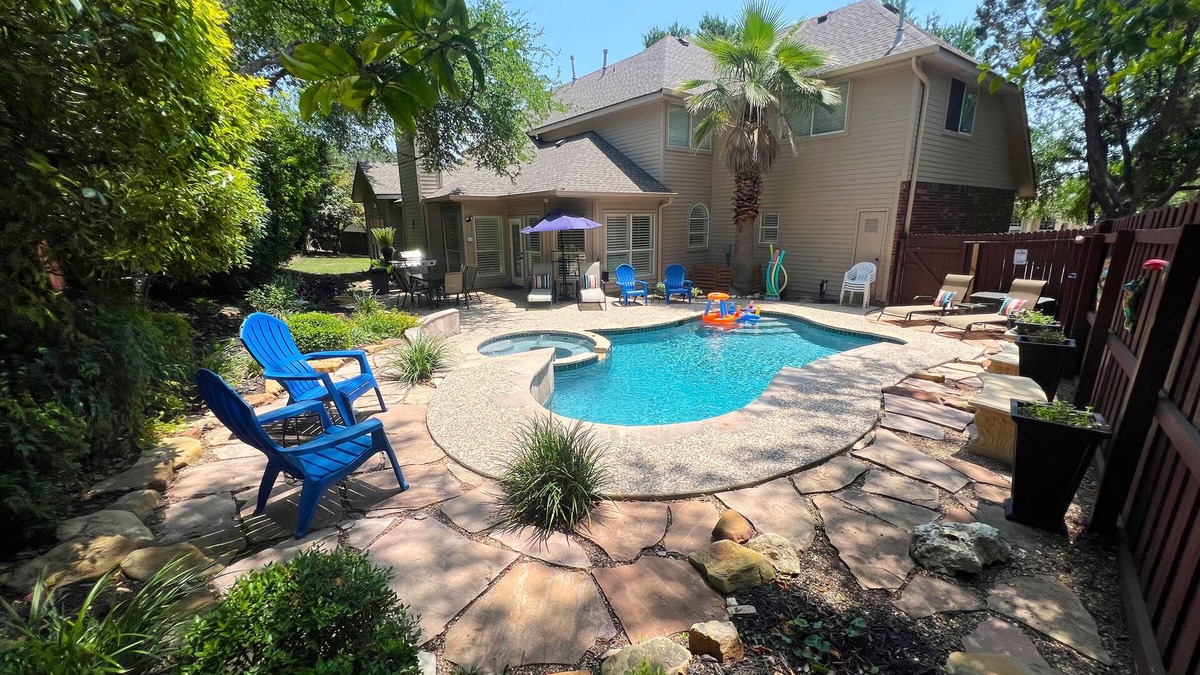 Hidden Forest House | Luxury Retreat - Tranquil getaway with Pool, Hot Tub, Game Room, & 2 King Suites