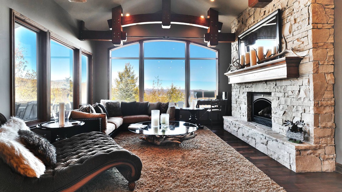 Deer Valley Ski Chalet | LUXURY SKI CHATEAU, PROFESSIONAL DECOR, FABULOUS VIEWS, SLEEPS 17 IN COMFY BEDS!