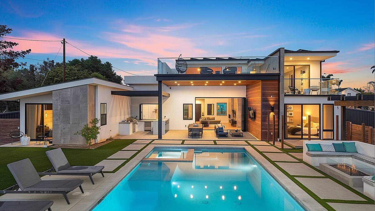 Encinitas House | Luxury Stay w/Pool, Spa, Fire Pit, Outdoor Lounge & Stunning Ocean Views | Encinitas Retreat