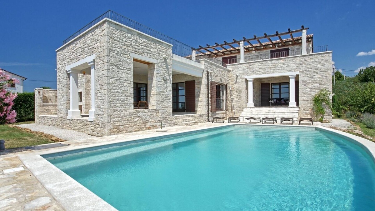 Sveti Bartol Villa | Luxury stone villa with large private pool and garden and beautiful scenic views