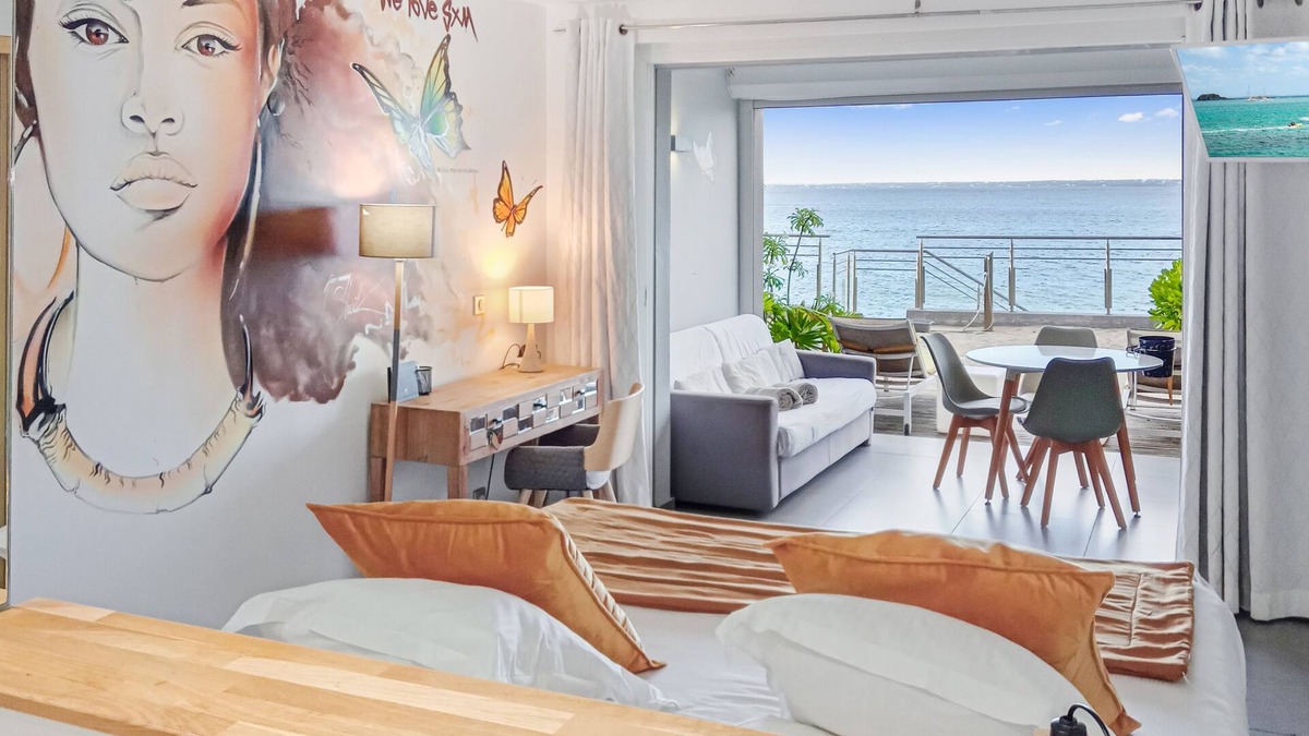 Grand Case Apartment | Luxury Suite located in the heart of Grand Case Residence Bleu Marine