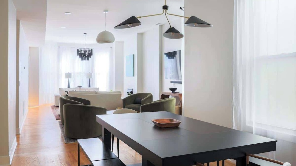 Sheffield and DePaul House | Luxury Two-Level Townhouse | Patio | Lincoln Park