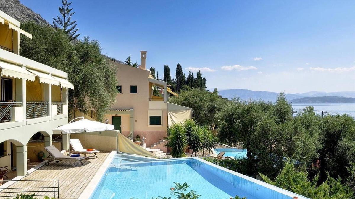 Barbati Villa | Luxury Vacation Villa By The Sea With Private Pool And BBQ