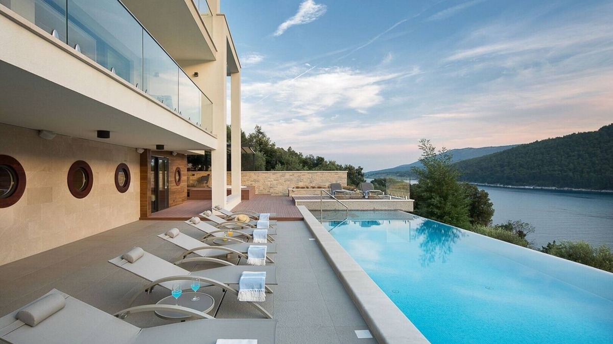 Duga Luka Villa | Luxury Villa Labin Palace II with private pool by the sea in Labin - Istria