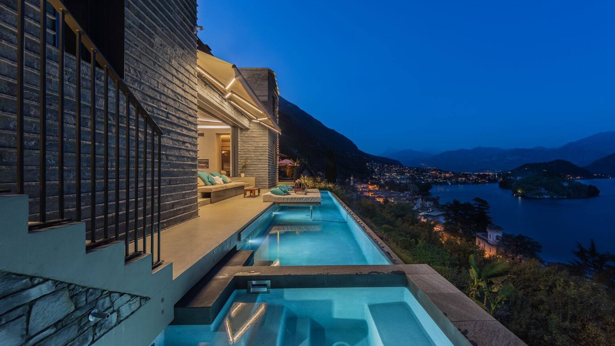 Sala Comacina Villa | LUXURY VILLA MOLLI "BRAND NEW" infinity pool and hot tub Best view point