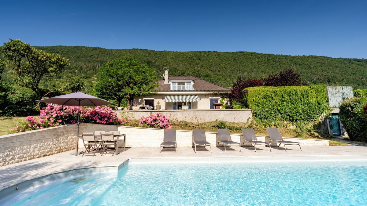 Sevrier Villa | Luxury villa - Park and pool* -Exceptional view of lake and mountains