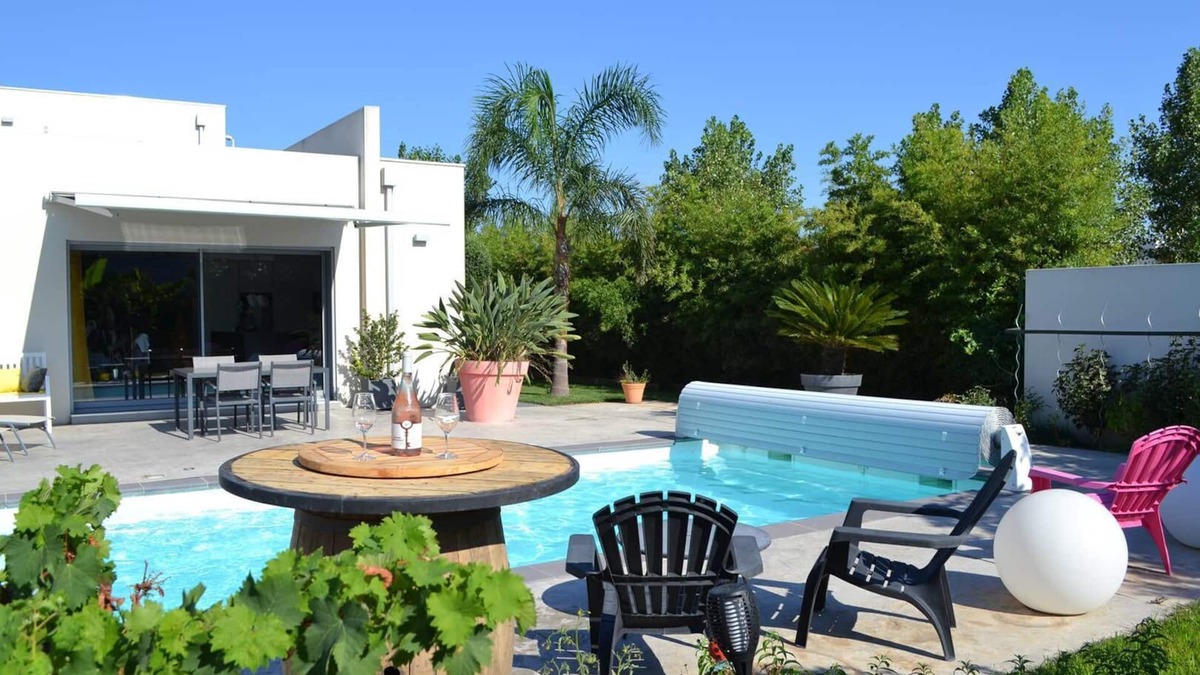Perpignan House | Luxury villa Private pool 15 min from the beaches 8VB11