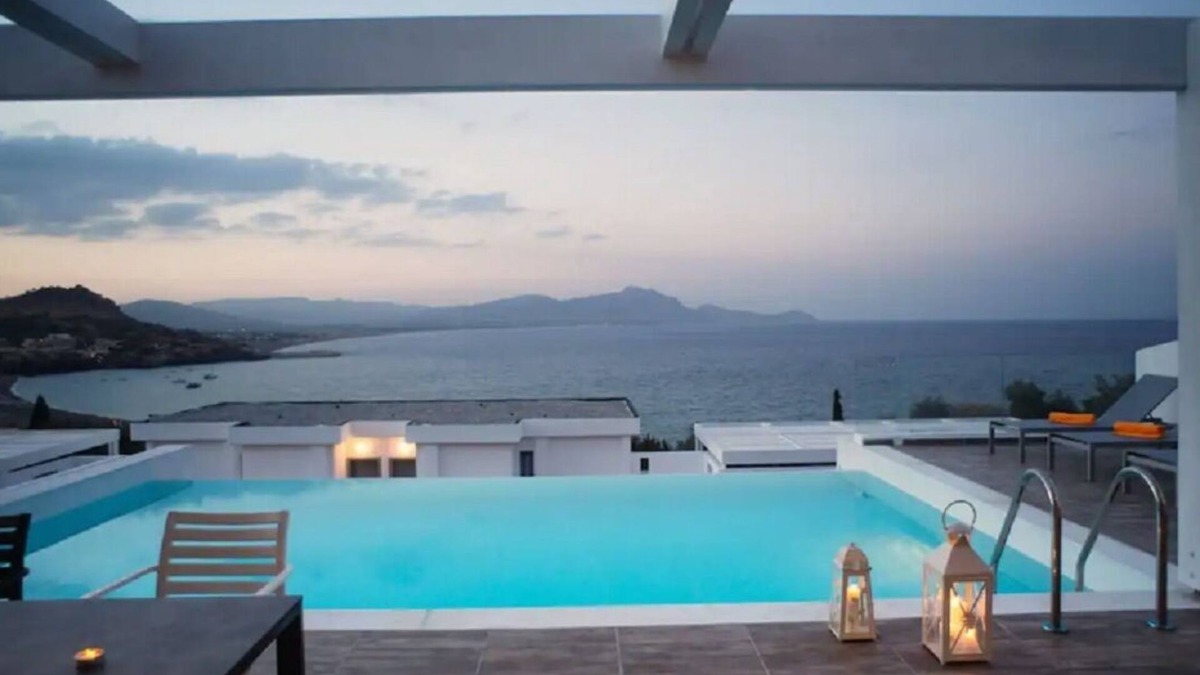 Lindos Villa | Luxury villa Sunrise 1 private pool