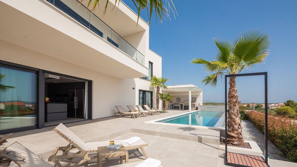 Vodice Villa | Luxury Villa Superstar with Pool