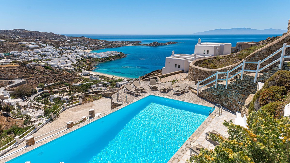 Psarou House | Luxury Villa Thelgo Mykonos II,amazing sea view!