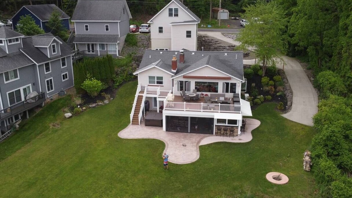 Rochester House | Luxury Waterfront Retreat - Hot tub & Game Room
