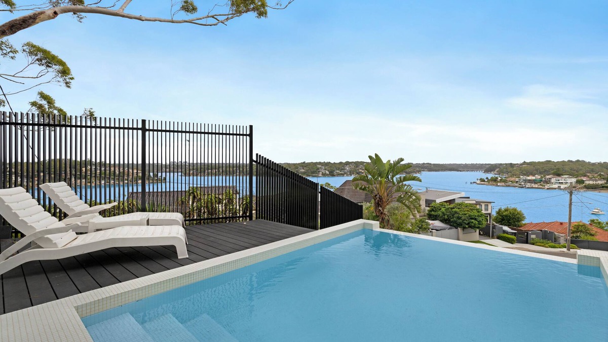 Kyle Bay House | Luxury Waterside Sanctuary with pool, sensational views, 2 decks & lift!