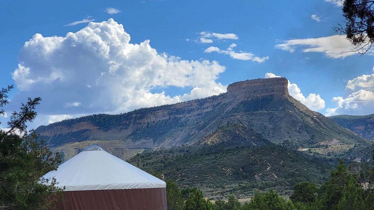 Mancos Cabin | Luxury Yurt with Incredible Mesa Views