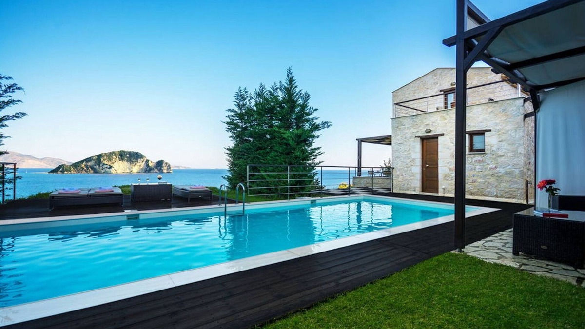 Marathias Villa | Luxury Zakynthos Villa | SeaViews |3-Bedroom Executive Villa with Private Pool.