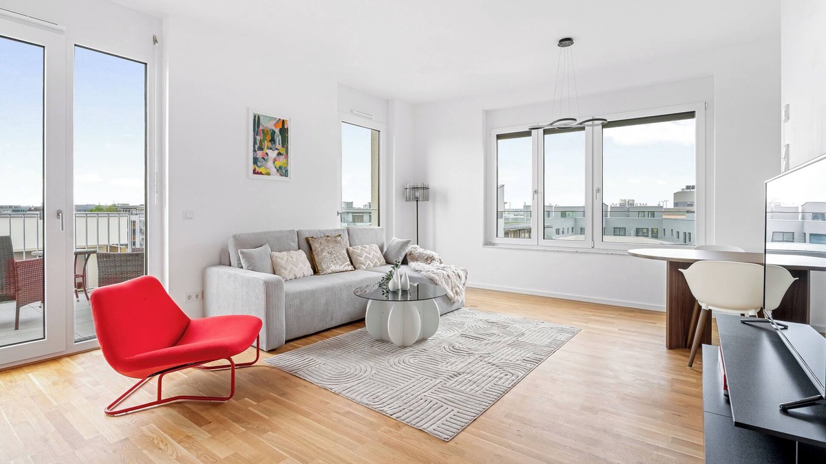 Boeblingen Apartment | Luxus 3-Room Apart. HANSEN I Centre I Family I Balcony I Panzer Kaserne IParking