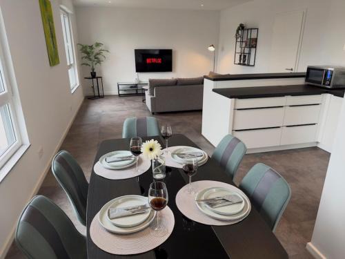 Siegburg Apartment | Luxus-Penthouse mit Terrasse & Klima