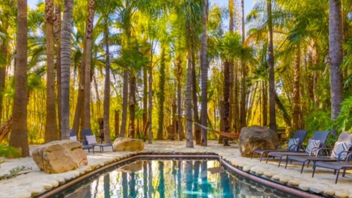 Ojai House | Magical Jungle with Pool, Spa 2 Outdoor Fireplaces ,Yoga studio, 4 acres