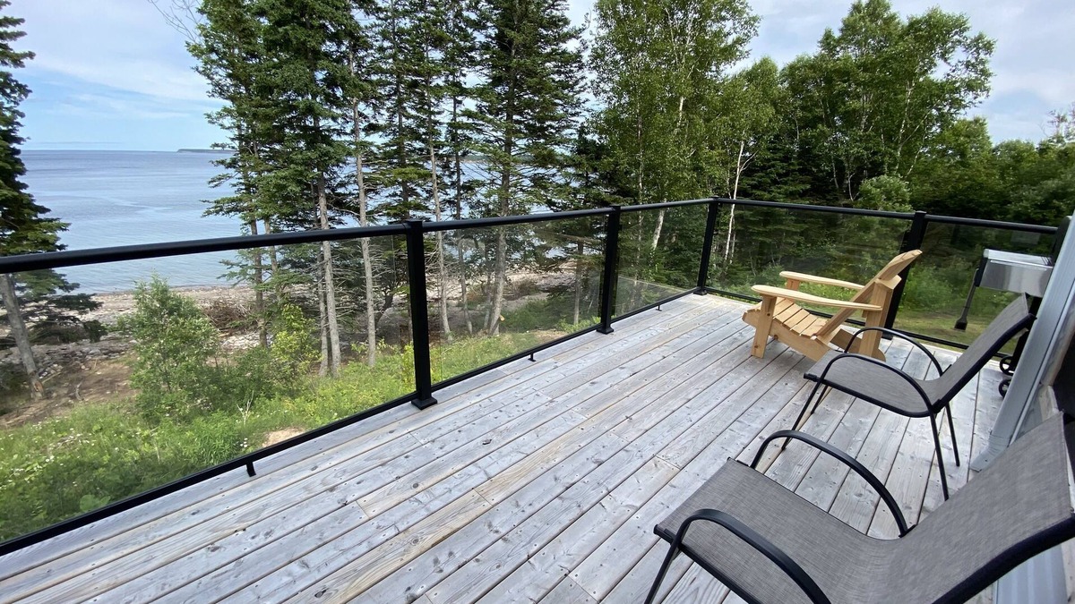 Victoria Subd. A House | Magical Modern Beach House on Bras D'or Lakes/Surround Deck/Newly Built