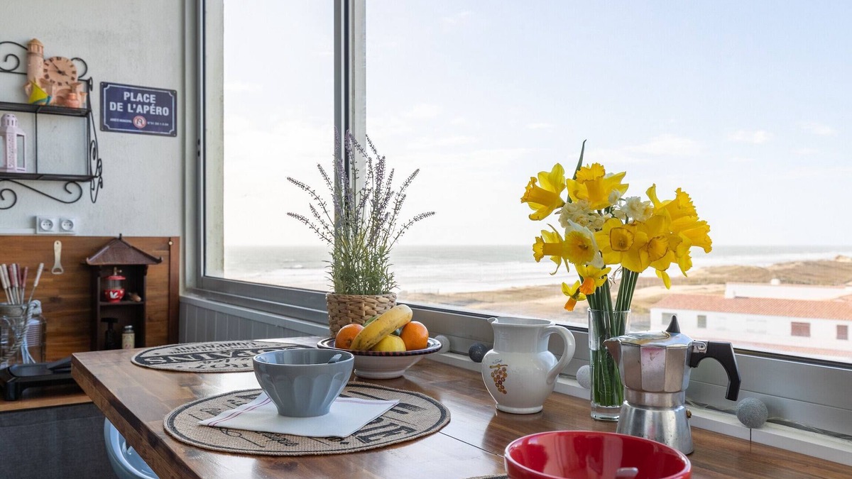 Saint-Hilaire-de-Riez Apartment | Magnificent ocean views - Flat for 2