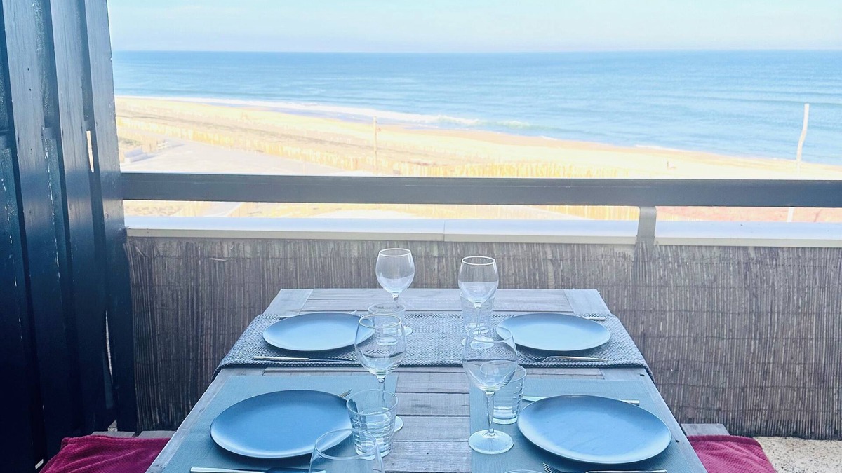 Lacanau-Ocean Apartment | Magnificent 60m² apartment - 6 people with ocean view terrace South Beach